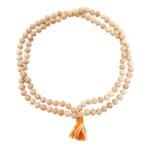 108 Beads Japa Mala for Mantra Meditation and Mindful Chanting Practice | Natural Wooden Prayer Necklace for Yoga and Breath Counting | Handcrafted Strand for Daily Focus Discipline | Unisex Meditation Accessory (108 Beads Japa Mala) - Image 2