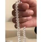 ESHCON Crystal 100 Beads Tasbeeh/Tasbih Dimond Cut [Import Quality] - Image 3