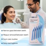 ICPA Interdental Manual Thermoseal Proxa Narrow Space Brush For Adult | Dental Brush | Easy Cleaning between teeth (Multicolor, Pack of 2) - Image 8