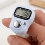 Digital Finger Tally Counter, LCD Display, Count and Reset Button, (Pack of 2- Any Random Colour Will Be Sent As Per Colour Availability) (Blueish White) - Image 3