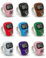 Digital Finger Tally Counter, LCD Display, Count and Reset Button, (Pack of 2- Any Random Colour Will Be Sent As Per Colour Availability) (Blueish White) - Image 6