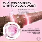 L'Oréal Paris Glycolic Gloss Shine Boosting Shampoo, 800ml | 3% Glycolic Acid | For dull hair, gives 3x more gloss - Image 5