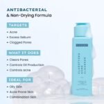 Hyphen Clarifying Acne Face Wash for Women and Men | Cleanser For Acne Prone Skin with Salicylic Acid 2%, Zinc PCA, Witch Hazel 10% | Oil Control Pore Cleasning | Antibacterial & Non-Drying - 100ml - Image 3