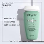 Kérastase Specifique Divalent Balancing Shampoo 250ml | Clarifying Shampoo for Oily Scalp & Dry Hair Lengths | Enriched with Amino Acid and Vitamin B6 - Image 3