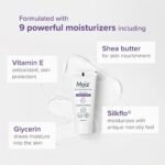 Moiz Daily Moisturizing Cream for Face & Body | Formulated with 9 Moisturizers | Suitable for Sensitive Skin | Paraben free & Cruelty free-50g (Pack of 2) - Image 5