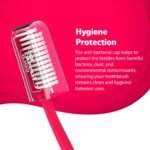 Classic Gold Supreme Manual Toothbrush for Adults | With Super Soft Dupont Tynex Bristles for Sensitive Gums and Anti Bacterial Cover Cap | Pack of 24 Pieces - Multicolor - Image 7
