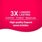Classic Gold Supreme Manual Toothbrush for Adults | With Super Soft Dupont Tynex Bristles for Sensitive Gums and Anti Bacterial Cover Cap | Pack of 24 Pieces - Multicolor - Image 8