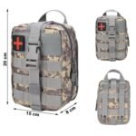 ARURA (LABEL) Medical Kit First Aid Pack Survival Emergency Medicine Waist Bag Molle Kit Rescue Equipment Kit (No (Multicolor) - Image 3