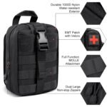 ARURA (LABEL) Medical Kit First Aid Pack Survival Emergency Medicine Waist Bag Molle Kit Rescue Equipment Kit (No (Multicolor) - Image 10
