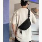 1 Fanny Bag for Women Waist Bag for Men, Chest Bag Side Bag for Women, Stylish Crossbody Sling Shoulder Bag, Lightweight Backpack for Travel Gym Cycling - Image 5