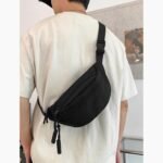1 Fanny Bag for Women Waist Bag for Men, Chest Bag Side Bag for Women, Stylish Crossbody Sling Shoulder Bag, Lightweight Backpack for Travel Gym Cycling - Image 6