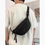 1 Fanny Bag for Women Waist Bag for Men, Chest Bag Side Bag for Women, Stylish Crossbody Sling Shoulder Bag, Lightweight Backpack for Travel Gym Cycling - Image 7