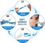 KBZONE Smart Swab Ear Cleaner Soft Spiral Ear Swabs Safety Ear Cleaner Smart Swab Easy Earwax Removal With 16 Disposable Soft Tips|Ear Wax Cleaner - Image 7