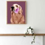 Framed Diy Paint By Numbers Canvas Art And Craft Kit For Adults And Kids | Pawfect Potrait Paint By Numbers Kit | 16 Inch X 12 Inch,Multicolor - Image 4