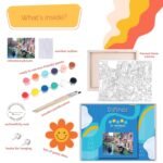 Framed Diy Paint By Numbers Canvas Art And Craft Kit For Adults And Kids | Pawfect Potrait Paint By Numbers Kit | 16 Inch X 12 Inch,Multicolor - Image 7