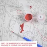 Framed Diy Paint By Numbers Canvas Art And Craft Kit For Adults And Kids | Pawfect Potrait Paint By Numbers Kit | 16 Inch X 12 Inch,Multicolor - Image 8
