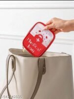 Red First Aid Bag Empty 1st Section Dividers Medical Travel Case Emergency Responder Storage Compact Medicine for Car Home Office Kitchen Sport Outdoors (Red) - Image 3