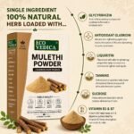 Mulethi Powder 100g | Pure Licorice Root Powder | Yashtimadhu/Mulethi Churna for Face, Skin Brightening, Pigmentation & Hair Growth | Edible Mulethi Powder for Drinking, Kadha & Eating - Image 4