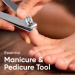 Vega Large Nail Clipper 1 Piece for Men & Women | Stainless Steel Nail Trimmer for Fingernails & Toenails | Durable Nail Cutter with Anti-Slip Grip | Professional Manicure Pedicure Kit Tool, (LNC-01) - Image 4