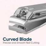Vega Large Nail Clipper 1 Piece for Men & Women | Stainless Steel Nail Trimmer for Fingernails & Toenails | Durable Nail Cutter with Anti-Slip Grip | Professional Manicure Pedicure Kit Tool, (LNC-01) - Image 10
