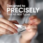 Vega Large Nail Clipper 1 Piece for Men & Women | Stainless Steel Nail Trimmer for Fingernails & Toenails | Durable Nail Cutter with Anti-Slip Grip | Professional Manicure Pedicure Kit Tool, (LNC-01) - Image 12