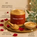 MS MAGIC SECRET Moroccan Tebrima Body Mask Powder – 100% Natural Skin Brightening & Tan Improvement | Improves Blemishes, Smoothens Skin, Improves Ingrown Hair | Face & Body Care for Radiant, Youthful Glow - Image 4