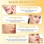 MS MAGIC SECRET Turmeric & Kojic Acid Soap for Dark Spots & Hyperpigmentation - Skin Brightening, Anti-Aging, and Skin Tone Evenizer - Natural Facial & Body Soap for Glowing Skin (Pack of 2) - Image 4