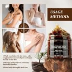 MS MAGIC SECRET Moroccan Beldi Soap – Natural Organic Black Soap for Exfoliating, Detoxifying, and Hydrating Skin – Ideal for Body Scrub, Spa & Hammam Rituals, Removes Dead Skin Cells (200 grams) - Image 3