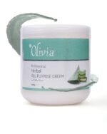 Olivia Professional Herbal All Purpose Cream with Aloe Vera | Face Massage Cream for Men & Women | Hydrating, Nourishing & Moisturising Cream for Dry Skin, Winter Use & Daily Skincare Routine | 800g - Image 4