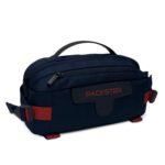 Coaxial 5L Navy Waist Sling Bag for Men & Women | Travel Bag | Adjustable Waist Strap, Polyester & PU Outer, Quick-Access Pocket - Image 5
