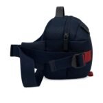 Coaxial 5L Navy Waist Sling Bag for Men & Women | Travel Bag | Adjustable Waist Strap, Polyester & PU Outer, Quick-Access Pocket - Image 7