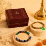 Tula (Libra) Rashi Bracelet | Smoky Quartz, Green Aventurine, Rose Quartz, Lapis Lazuli, Tiger’s Eye, Evil Eye | For Balance & Harmony | Stabilizes Decision Making | For Men & Women - Image 10