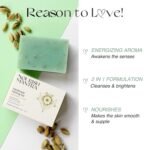 Nourish Mantra Handmade Bathing Soap (Cardamom & Mint) -125 gm | No. 1 Soap | Fights Skin Infection | 100% Natural Soap | Handmade With No Artificial Fragrance - Image 4
