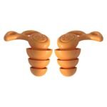 Enakshi® Silicone Earplugs Comfortable Sleeping Ear Plugs for Noisy Places Work Study Orange | Facility Maintenance & Safety | Personal Protective Equip/PPE | Ear Plugs & Ear Muffs | Ear Plugs - Image 4