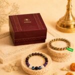 Makar (Capricorn) Rashi Bracelet | Smoky Quartz, Pyrite, Garnet, Amethyst, Moonstone, Evil Eye | For resilience & Ambition | Strengthen Focus & Strategic Planning | For Men & Women - Image 9