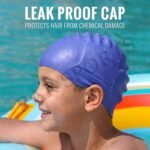Girls Swimming Kit - Costume, Antifog Goggles, Cap, Ear Plug & Nose Plug | Polyester |Complete Swimwear for Girls of All Ages | (Color of THE Product AS PER AVAILABLITY) - Image 4