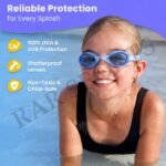 Girls Swimming Kit - Costume, Antifog Goggles, Cap, Ear Plug & Nose Plug | Polyester |Complete Swimwear for Girls of All Ages | (Color of THE Product AS PER AVAILABLITY) - Image 6