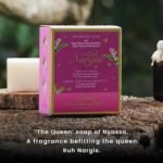 Nyassa Ruh Nargis Natural Handmade Bathing Soap | Seaweed Extract and Organic Cold-Pressed Jojoba Oil | All Skin Type 150gm - Image 3