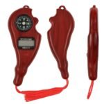Wooden Digital Tally Counter with Compass & Red Tassel | Premium Jaap Mala Counter for Chanting, Meditation, Pooja & Travel | LED Display, Count & Reset Button (Multicolor)(Wooden) - Image 7