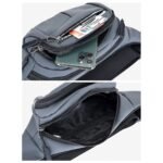 Waterproof Waist Bag for Men & Women | Adjustable Crossbody Sling Bag with Multi-Pocket Zipper Design | Lightweight Pouch for Running, Hiking, Cycling, Gym & Daily Use (35 × 12 × 5.5 cm) - Image 5