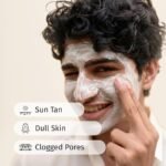 Vilvah Milk Mud Face Mask for De-Tan & Bright Skin | Deep Cleansing, Oil Control & Treats Clogged Pores | Oat Milk, Saffron & Kaolin Clay | For All Skin Types, Men & Women | 50ml - Image 3
