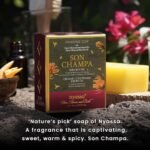 Nyassa Luxurious Son Champa Handmade Natural Bathing Soap 150 gms | Shea Butter & Jojoba Oil | Floral Fragrance | All Skin Type - Image 3