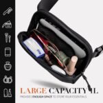 Fanny Pack for Women Men，Crossbody Bags for Women Trendy，Everywhere Belt Bag with Adjustable Strap for Workout Running Traveling Hiking, black, one size - Image 4