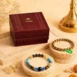 Dhanu (Sagittarius) Rashi Bracelet | Smoky Quartz, Citrine, Turquoise, Sodalite,Tiger’s Eye, Evil Eye| Sagittarius charm for wisdom, growth, opportunity & balanced optimism| For Men & Women - Image 9