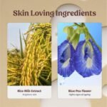 Vilvah Store AM PM Face Serum Combo | Milk Drops Serum and Better Ageing Serum | Skin Brightening, Even Skin Tone, Anti-Ageing, Wrinkle Repair | Rice Milk Extract and Blue Pea Flower | 20ml + 20ml - Image 6
