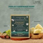 Nyassa Parijat Handmade Soap 150g, Bath Soap with Shea Butter & Jojoba Oil, Intense Moisturization, Natural Sun Protection, Rich in Vitamin A & E, Soothes & Repairs Skin - Image 3