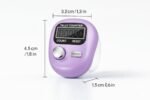YBN® 3pc Multiuse Finger Counter Portable Hand Finger Counting Machine Digital Head Electronic Tally Counter Pack | Naam jap Counter - Image 3
