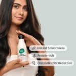 Vilvah Cream Conditioner for Dry & Frizzy Hair | Silicone-Free Hair Conditioner for Deep Conditioning, Frizz Control & Breakage Protection | With Tucuma Butter & Broccoli Oil | Paraben & Sulfate Free | Men & Women | 250ml - Image 3