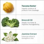Vilvah Cream Conditioner for Dry & Frizzy Hair | Silicone-Free Hair Conditioner for Deep Conditioning, Frizz Control & Breakage Protection | With Tucuma Butter & Broccoli Oil | Paraben & Sulfate Free | Men & Women | 250ml - Image 6