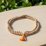 108 Beads Japa Mala for Mantra Meditation and Mindful Chanting Practice | Natural Wooden Prayer Necklace for Yoga and Breath Counting | Handcrafted Strand for Daily Focus Discipline | Unisex Meditation Accessory (108 Beads Japa Mala) - Image 5